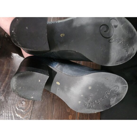 Seychelles Reunited Blue Leather Ankle Zip Booties/Sz. 6 - Picture 7 of 8